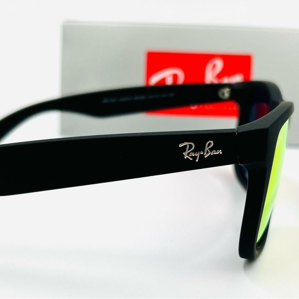 Ray-Ban Polarized Sunglasses Mens Justin RB4165 Flash Mirror Lens 54-16… - Picture 10 of 15